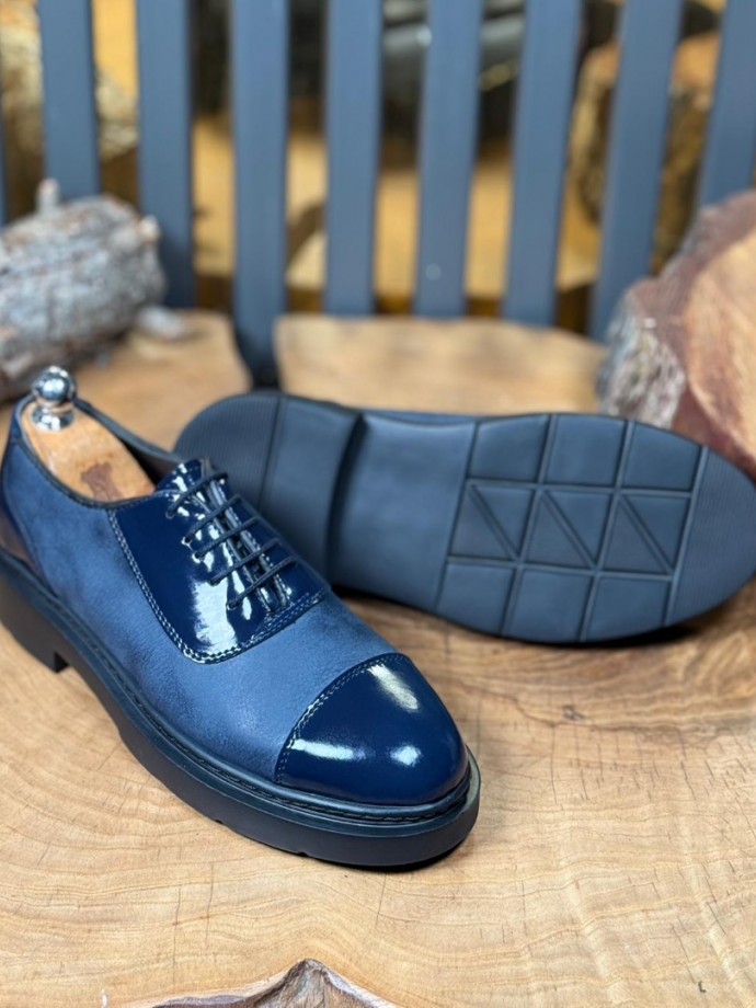 2025 YENİ SEZON ZRA LACİVERT RUGAN DERİ -  LACİVERT RUGAN DERİ   