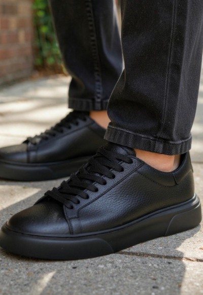 2025 YENİ SEZON ZR  SİYAH PÜTÜR DERİ - SİYAH PÜTÜR DERİ