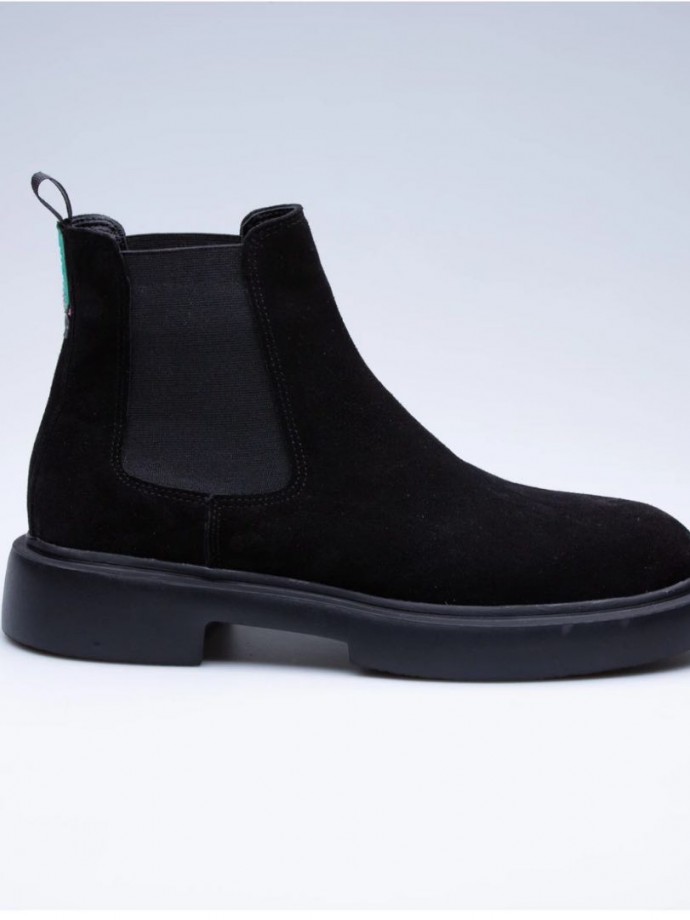 2025 YENİ SEZON NEW CHELSEA ZR SİYAH SÜET DERİ  - SİYAH SÜET DERİ   