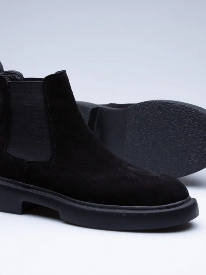 2025 YENİ SEZON NEW CHELSEA ZR SİYAH SÜET DERİ  - SİYAH SÜET DERİ   