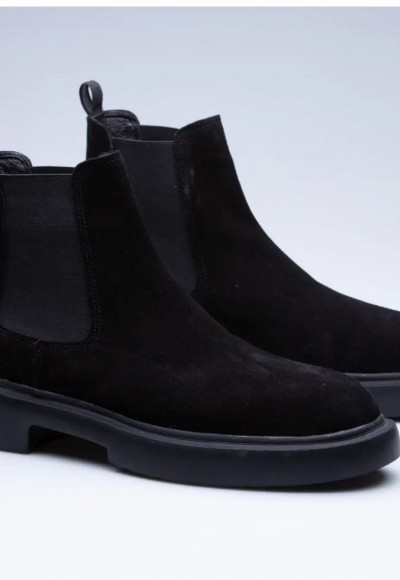 2025 YENİ SEZON NEW CHELSEA ZR SİYAH SÜET DERİ  - SİYAH SÜET DERİ   