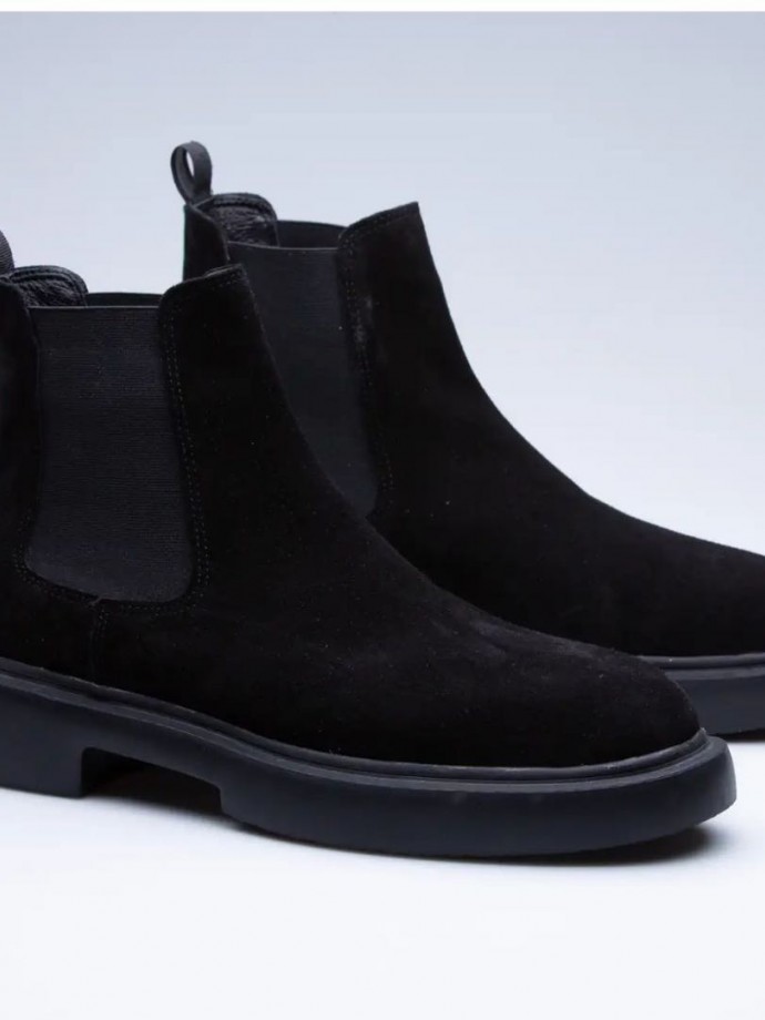 2025 YENİ SEZON NEW CHELSEA ZR SİYAH SÜET DERİ  - SİYAH SÜET DERİ   