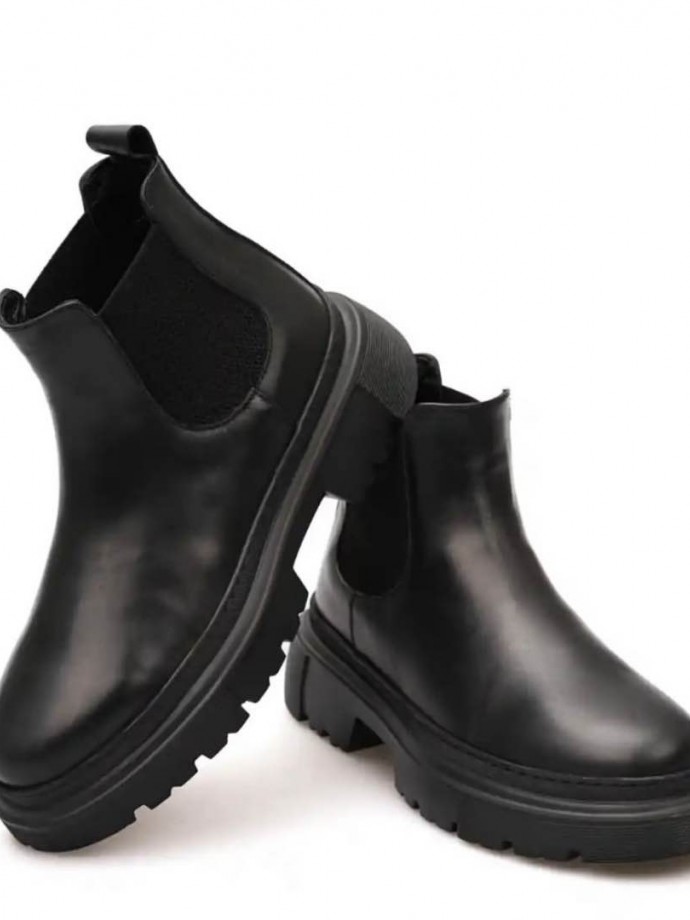 2025 YENİ SEZON NEW CHELSEA ZR SİYAH MAT DERİ - SİYAH MAT DERİ   