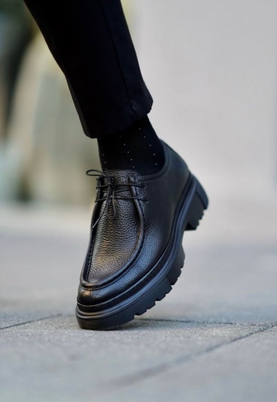 2025 YENİ SEZON EVA SİSLEY MODEL SİYAH PÜTÜR  DERİ  -  SİYAH PÜTÜR  DERİ   