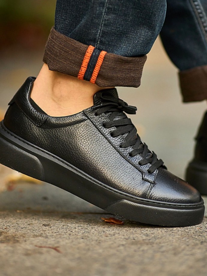 2025 YENİ SEZON EVA ZRA  MODEL SİYAH PÜTÜR DERİ  -  SİYAH PÜTÜR DERİ  