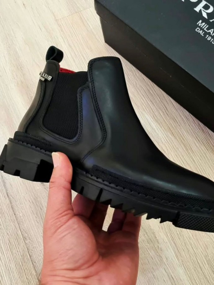 2025 YENİ SEZON EVA  PRD BOT MODEL SİYAH MAT DERİ 