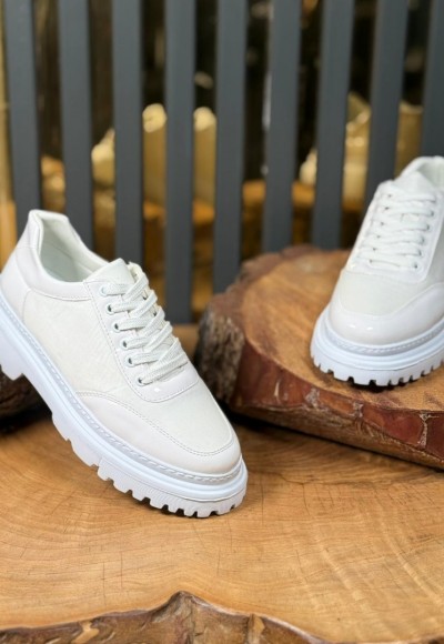 2026 YENİ SEZON İTALYAN P.R.D  MODEL BEYAZ RUGAN 