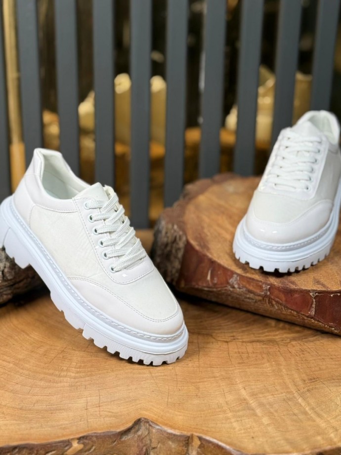 2026 YENİ SEZON İTALYAN P.R.D  MODEL BEYAZ RUGAN 