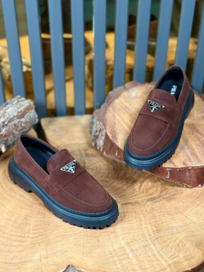 YENİ SEZON  İTHAL P.R.D   MODEL KAHVE SÜET DERİ 