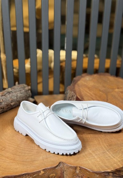 YENİ SEZON  İTHAL ZRA  MODEL BEYAZ DERİ