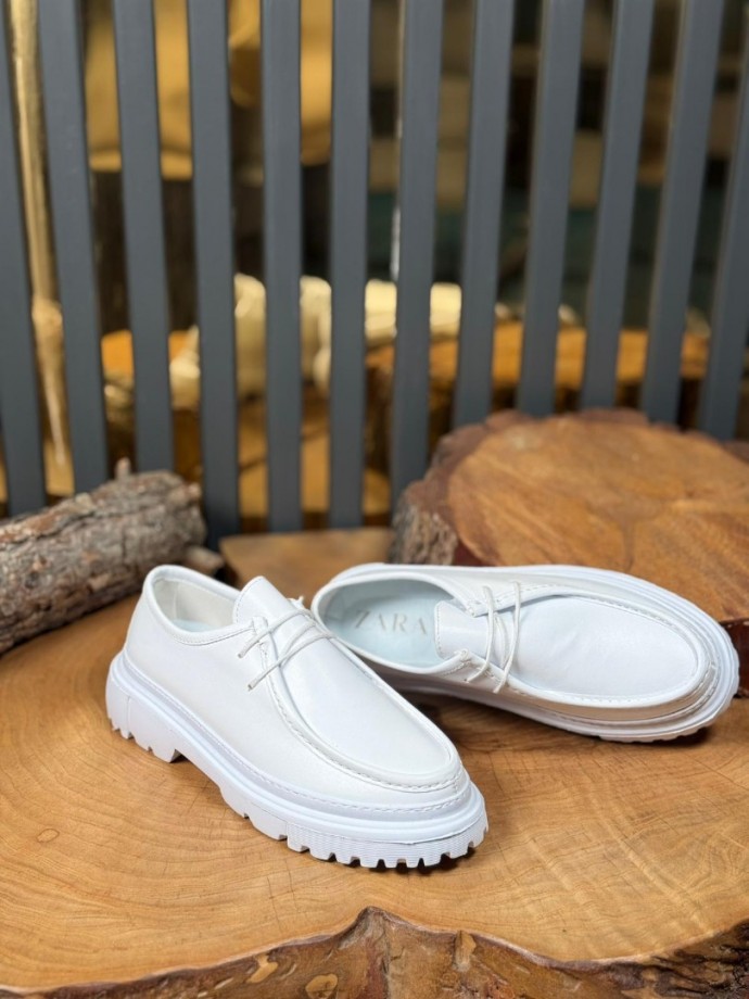 YENİ SEZON  İTHAL ZRA  MODEL BEYAZ DERİ