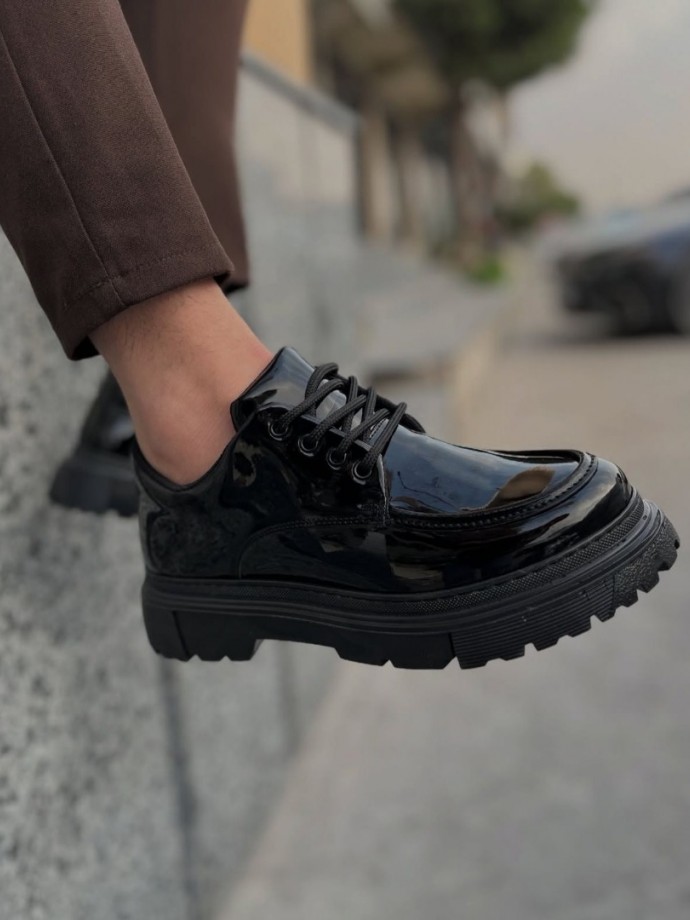 2025 YENİ SEZON ZR  YÜKSEK TABAN MODEL SİYAH RUGAN 