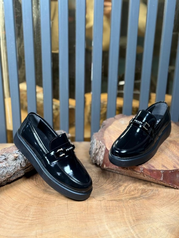 YENİ SEZON  İTHAL PRD TOKALI MODEL SİYAH RUGAN DERİ 