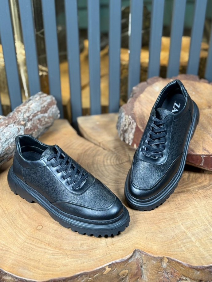 YENİ SEZON  İTHAL Z.RA   MODEL SİYAH DERİ 