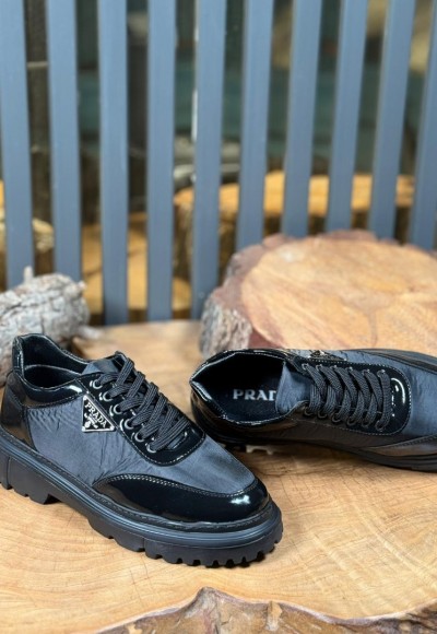 YENİ SEZON  İTHAL PRD   MODEL SİYAH SATEN -RUGAN DERİ 