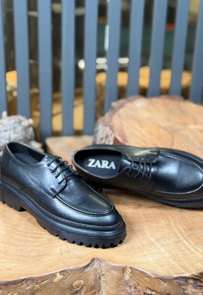 YENİ SEZON L.ZRA  MODEL SİYAH MAT DERİ 