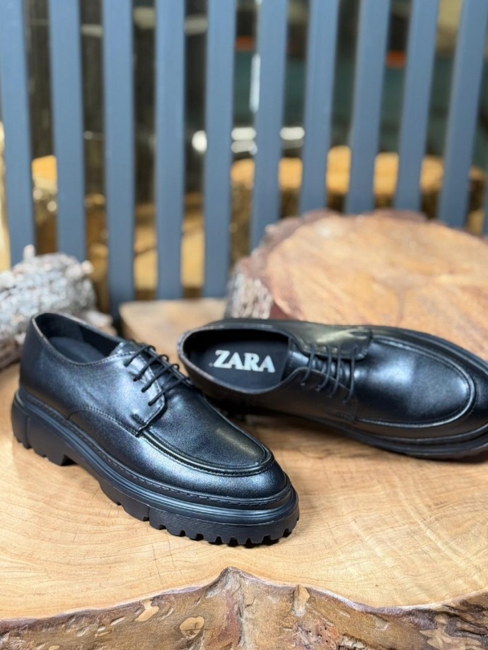 YENİ SEZON L.ZRA  MODEL SİYAH MAT DERİ 