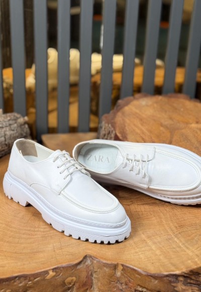 YENİ SEZON L.ZRA  MODEL BEYAZ DERİ