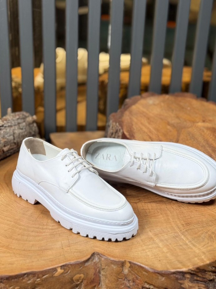 YENİ SEZON L.ZRA  MODEL BEYAZ DERİ