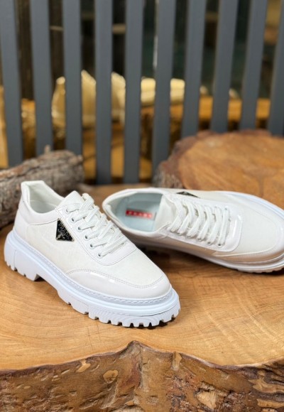  YENİ SEZON  İTHAL PRD   MODEL  BEYAZ SATEN RUGAN DERİ 