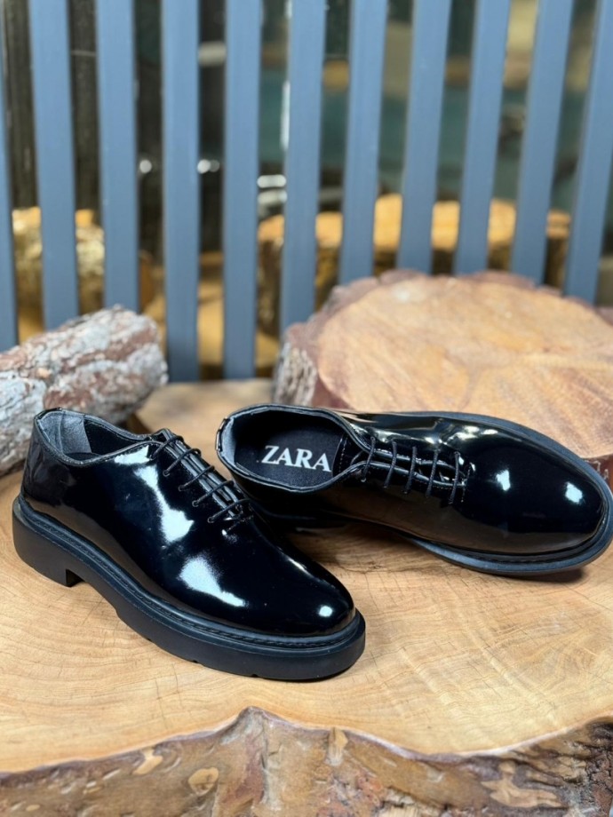 YENİ SEZON  İTHAL ZRA   MODEL SİYAH RUGAN DERİ 