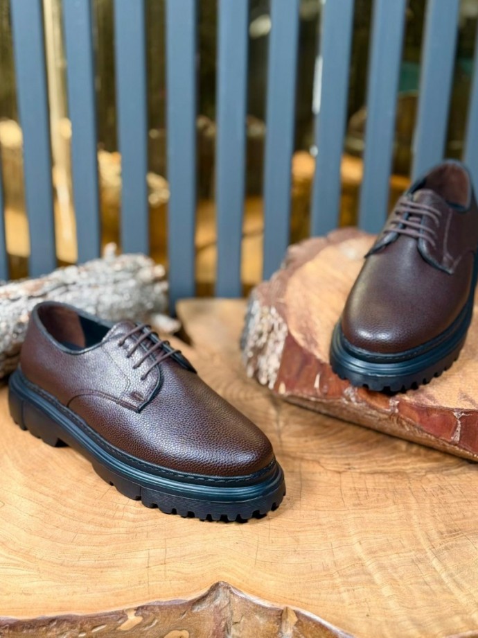 2026 YENİ SEZON İTALYAN P.R.D  MODEL  KAHVE DERİ 