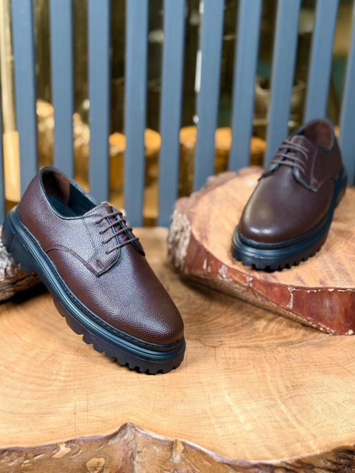 2026 YENİ SEZON İTALYAN P.R.D  MODEL  KAHVE DERİ 