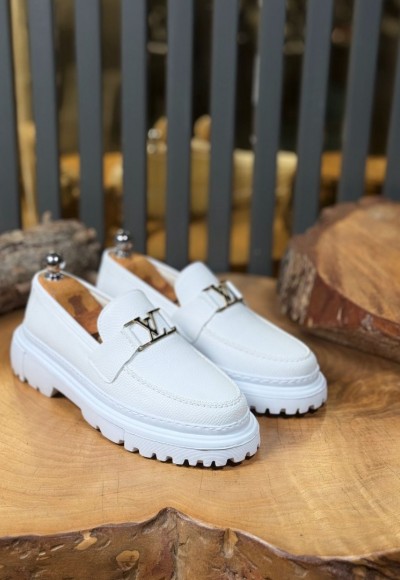 2026 YENİ SEZON İTALYAN L.W   MODEL BEYAZ DERİ  MAT 