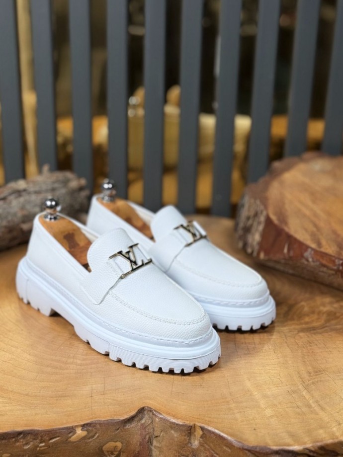 2026 YENİ SEZON İTALYAN L.W   MODEL BEYAZ DERİ  MAT 