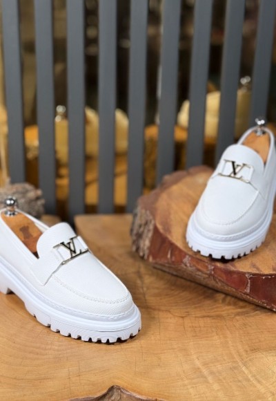 2026 YENİ SEZON İTALYAN L.W   MODEL BEYAZ DERİ  MAT 