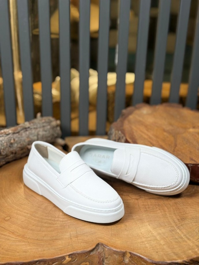 YENİ SEZON  İTHAL SARAR  MODEL BEYAZ DERİ