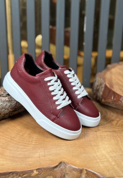 YENİ SEZON SRR  MODEL  BORDO DERİ 