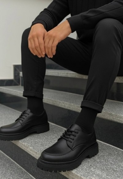 2025 YENİ SEZON ZR  YÜKSEK TABAN MODEL SİYAH MAT