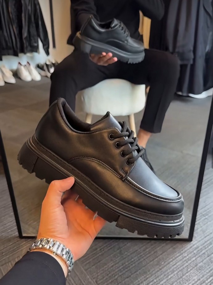 2025 YENİ SEZON ZR  YÜKSEK TABAN MODEL SİYAH MAT