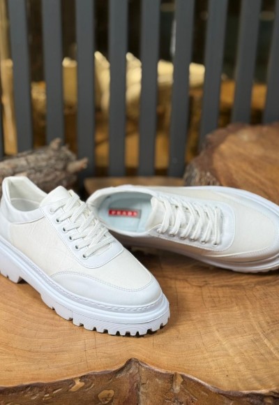 2026 YENİ SEZON İTALYAN P.R.D  MODEL  BEYAZ DERİ 